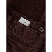 NAME IT X-Wide Fløjls Bukser Rose Chocolate Plum